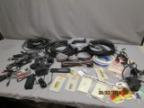Lot of Electronic Cords & Connectors
