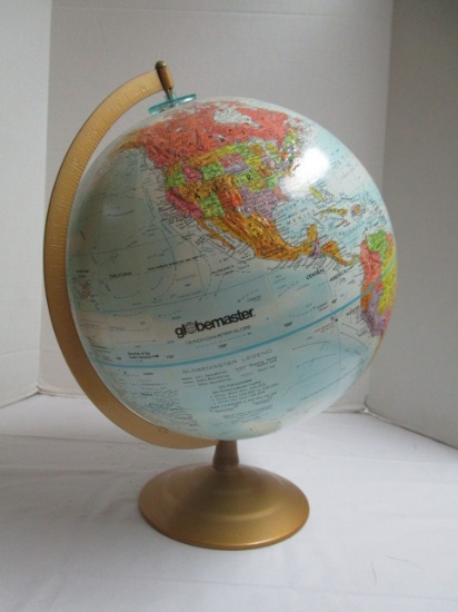 GlobeMaster Desk Globe on Metal Stand