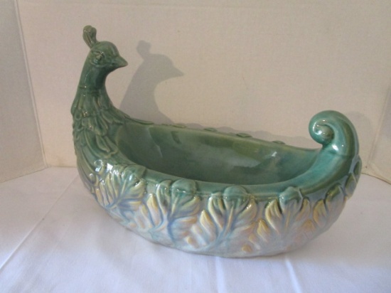 Green Peacock Dish