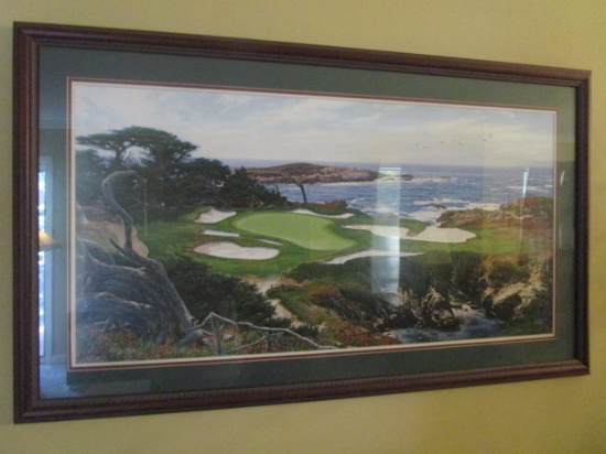 L W Dyke Golf Print