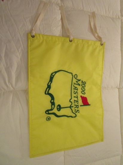 "2000 The Masters"  Pin Flag