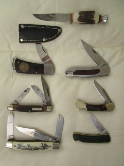 Scrimshaw Knife, Buck Knife, Pocket Knives
