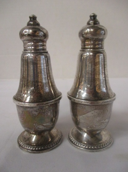 Pair of Duchin Creation Sterling Weighted Salt and Pepper Shakers