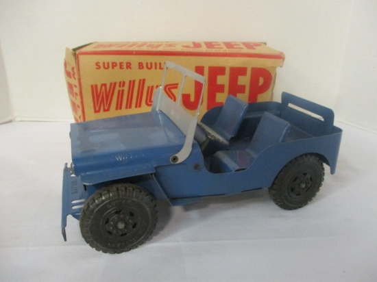 Marx Toys Super Built Willys Jeep with Box
