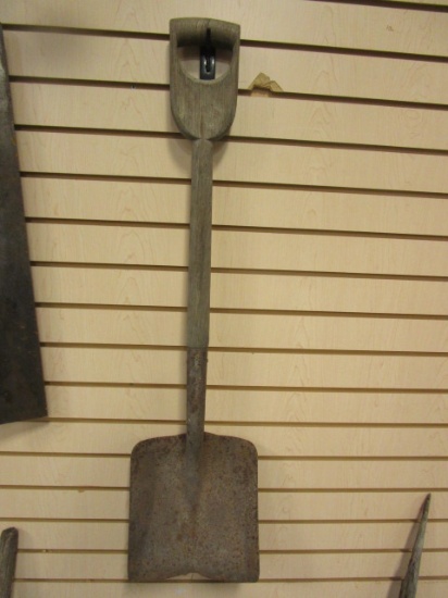 Old Shovel with One Piece Handle