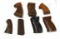 Large lot of Various Handgrips - P38s, Colt, Wooden, and Cast