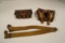 (3)Russian Ammo Pouches w/ Rifle Cleaning Kit and Rifle Sling