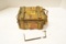 Webley .455 MKVI Ammunition Wood Crate w/ 3 Sealed (12)Cartridge Boxes