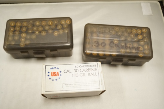 117 Rounds of 30 Carbine Ammunition