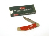 Case Knife in Box - Fire Engine Red Sowbelly - Item No. 05301