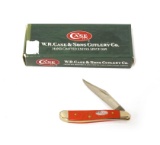 Case Knife in Box - Fire Engine Red Peanut - Item No. 05304