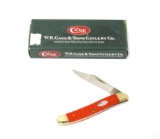 Case Knife in Box - Fire Engine Red Jack - Item No. 05306