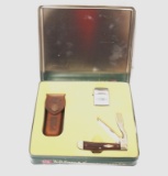 Case Rosewood Hobo w/ Zippo Lighter in Gift Tin Set - Item No. 0103