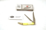 Case Knife in Box - Yellow Fishing Knife - Item No. 00120