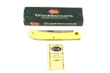 Case Knife in Box - Yellow Sod Buster - Item No. 00038