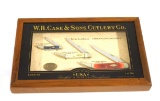 Case Knife Display Box - Texas Toothpick Family Set 1 of 500 - COA on Back