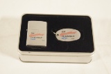 Chevy Heartbeat of America Zippo Gift Set in Metal Tin