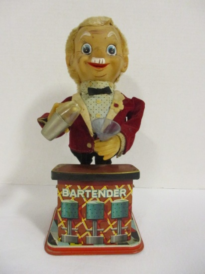 The Bartender Vintage Battery Operated Toy