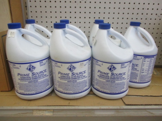 7 Gallons of Prime Source Germicidal Ultra Bleach