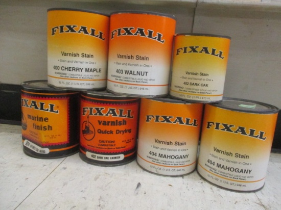 Fix All Varnish Stain - 6 Quarts and One Pint