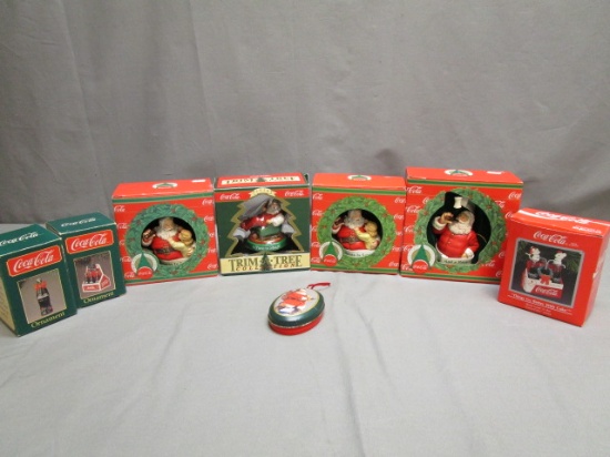 Vintage Coca-Cola Christmas Ornaments