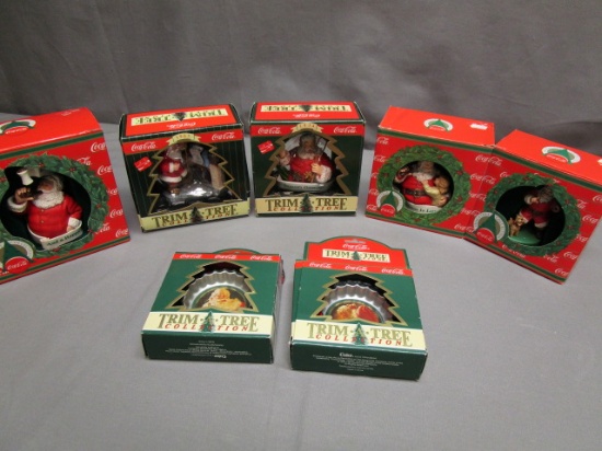 Vintage Coca-Cola Christmas Ornaments