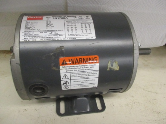 Dayton 3N178BA Industrial 3 Phase General Purpose 1 HP Motor