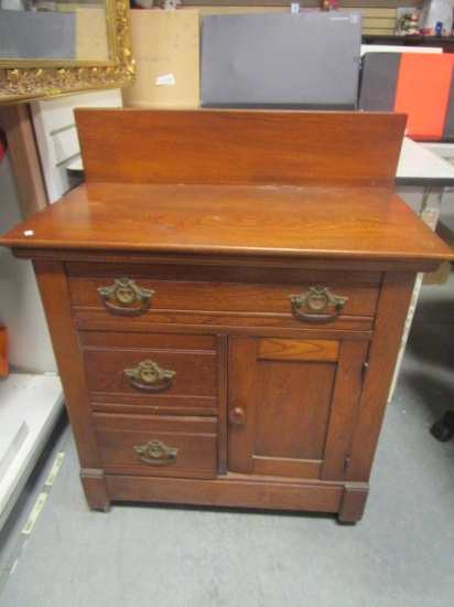 Antique Washstand on casters