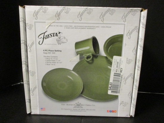 Fiesta  (4 PC) Place Setting (Sage)