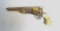 Engraved Replica of a Colt SAA Revolver with Eagle Grips