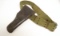 WWII US ARMY M1911 Leather Holster + Web Belt