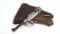 DWM Luger P-08 Pistol with Leather Clam Shell Holster