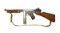 Thompson M1A1 Machine Gun with Original Parts and Dummy Receiver