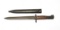 Belgian Egyptian Contract FN-49 Knife Bayonet & Scabbard
