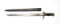 French WWI M1892 Berthier Bayonet with Scabbard
