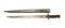 British WWI P-1907 Enfield Bayonet with Scabbard Manf. At Enfield