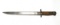 British P-1943 MkII India Pattern SMLE Bayonet with Scabbard