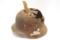 *Interesting Piece German Helmet with Shrapnel Damage