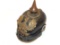 German Prussian Pickelhaube Spiked  Helmet with Eagle 