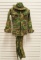 Vietnam Dated ERDL Camouflage Tropical Shirt, Pants, & Boonie Hat