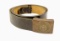 German Army Enlisted Man's Buckle with Leather Tab & Belt