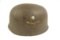WWII M38 ET71 German Paratrooper Single Decal Helmet with no Liner