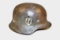 German SS M42 Camouflage Helmet with Liner