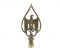 German Nazi Alluminum Flag Pole Top