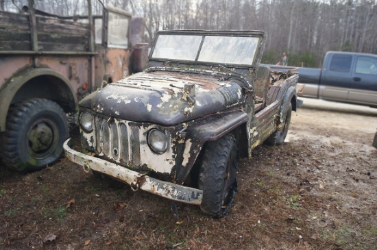 1962 Austin Champ 700E Jeep - Bringback from the Persian Gulf War / Restoration Project