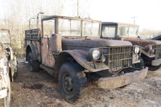 Seen in Forest Gump - 1952 Dodge M37 Soft Top Military Truck Restoration Project
