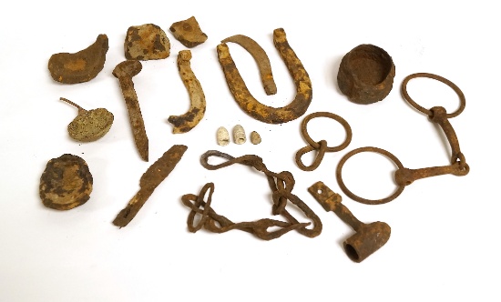 Antique Civil War Era Dug Artifacts from Eastern North Carolina