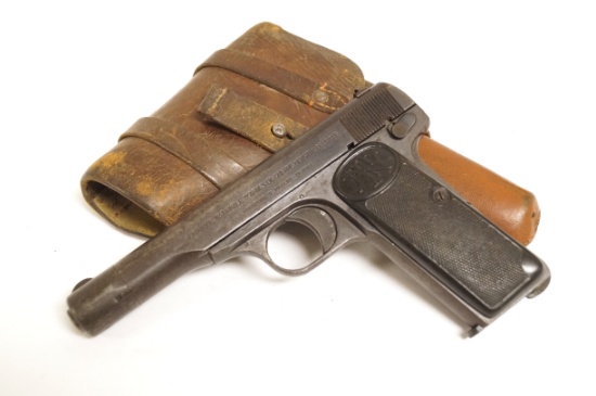 German Nazi FN Browning Model 1922 Commercial Variation Semi-Automatic Pistol