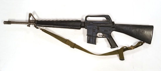 Original RARE U.S. Vietnam War Colt M16A1 AR-15 Rubber Duck Training Rifle w/ Real Barrel