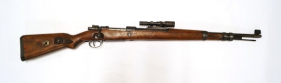 Mauser "S/42" Code 1938 Dated K98 Bolt Action Sniper Rifle w/ Zf41 Scope & Sling